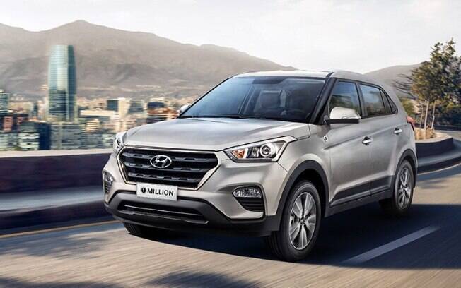 Hyundai Creta volta a ser o destaque de dezembro entre os SUVs mais vendidos. Deverá finalizar o mês na liderança