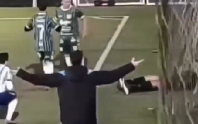 Árbitro assistente foi agredido com um soco durante um jogo de veteranos na Argentina