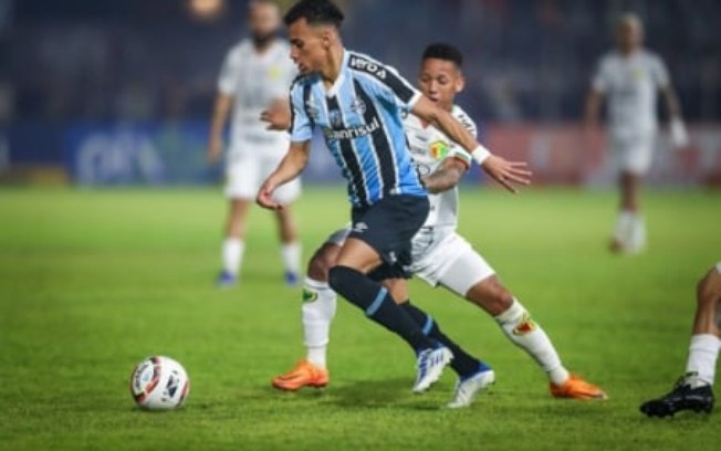 Grêmio sai na frente, mas Brusque arranca empate pela Série B