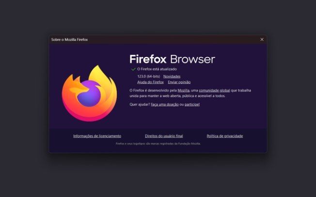 Firefox 123 é lançado com pesquisa de abas entre dispositivos