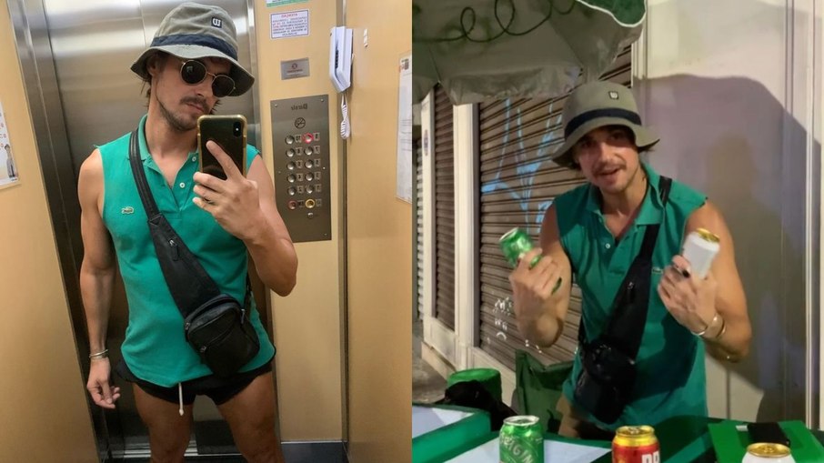 Daniel Erthal vende cerveja no Rio de Janeiro Daniel Erthal vende cerveja no Rio de Janeiro