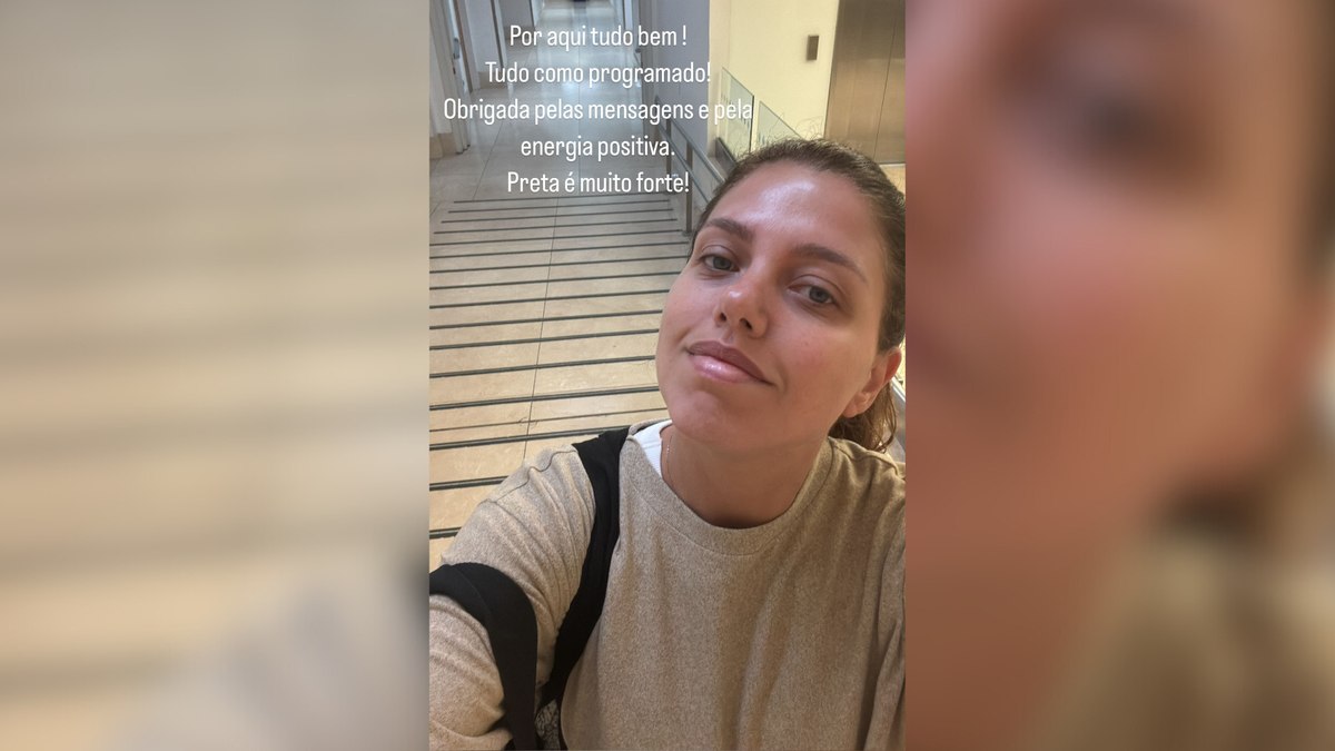 Malu Barbosa atualiza estado de saúde de Preta Gil após cirurgia