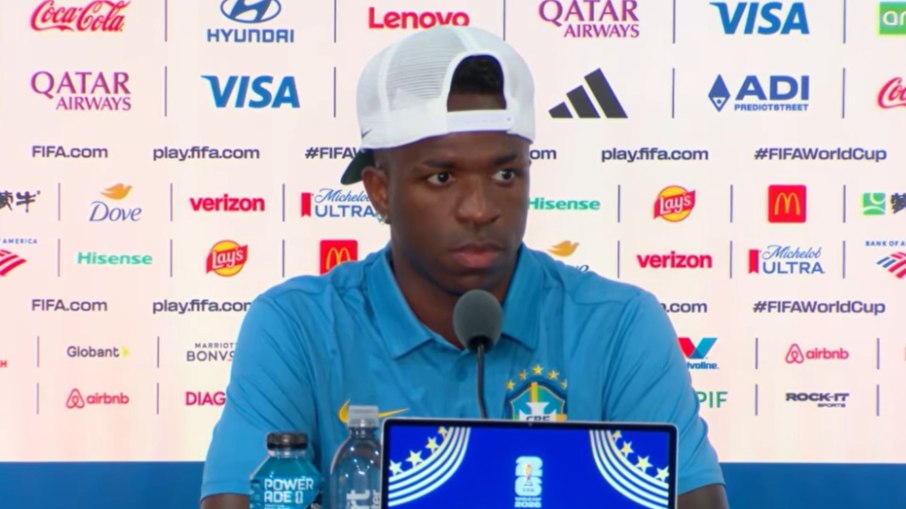 Vini Jr. se declara a Neymar e garante Brasil favorito na Copa
