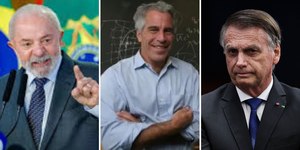 E-mails de Epstein citam Lula e Bolsonaro
