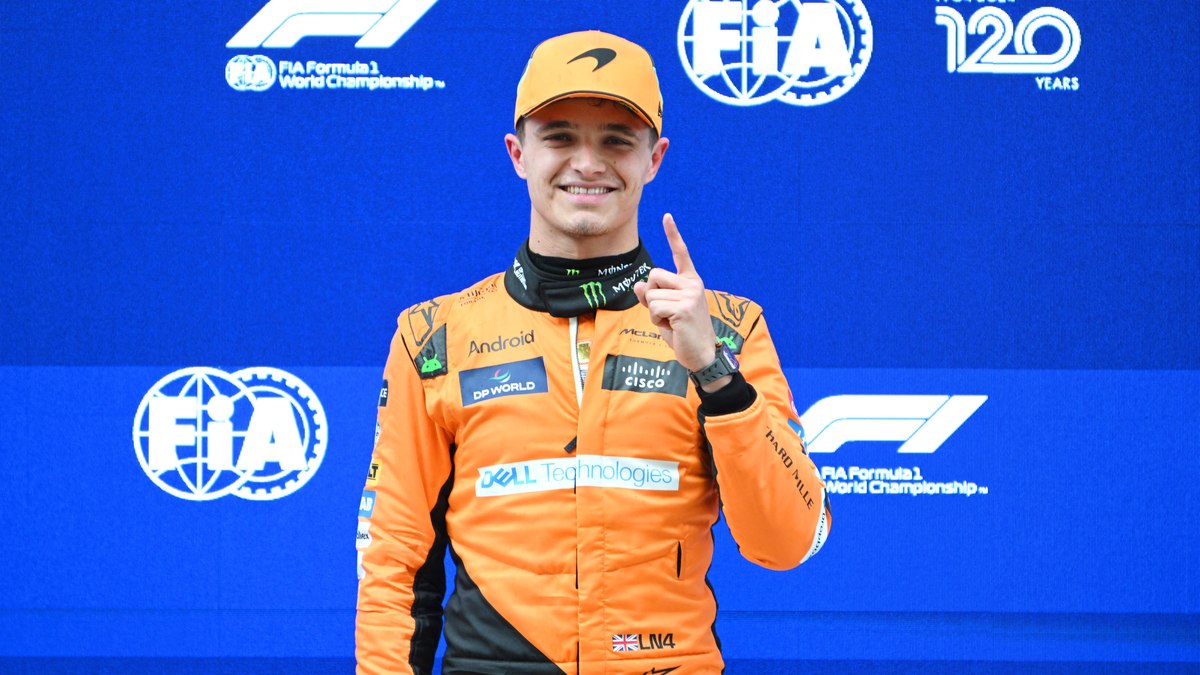 Lando Norris conquistou a pole para a corrida sprint do GP da China