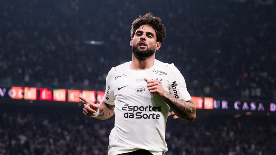 Yuri Alberto, centroavante do Corinthians