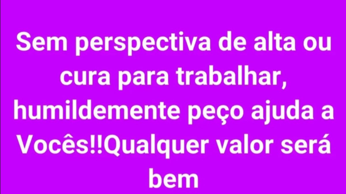 Angela Ro Ro diz que está com 'suspeita de câncer' ao pedir pix