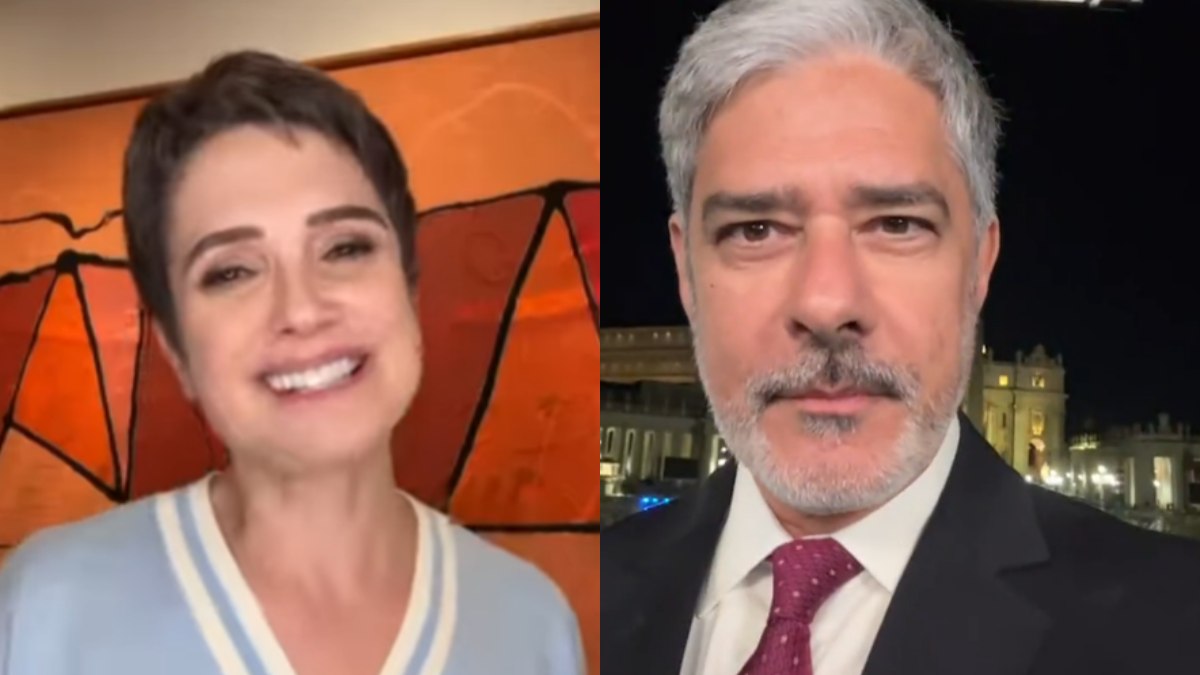 Sandra Annenberg e William Bonner comandarão o Globo Repórter Sandra Annenberg e William Bonner comandarão o Globo Repórter