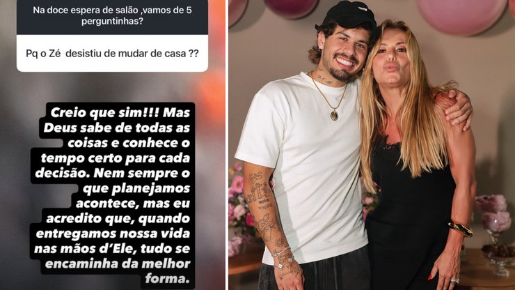 Poliana diz que Zé Felipe não vai morar perto da Virgínia