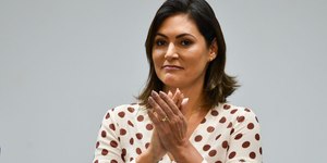 Michelle Bolsonaro descarta disputa eleitoral: "Quero ser primeira-dama"