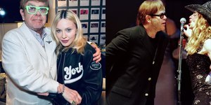 Madonna e Elton John fazem as pazes: "Obrigado por me perdoar"