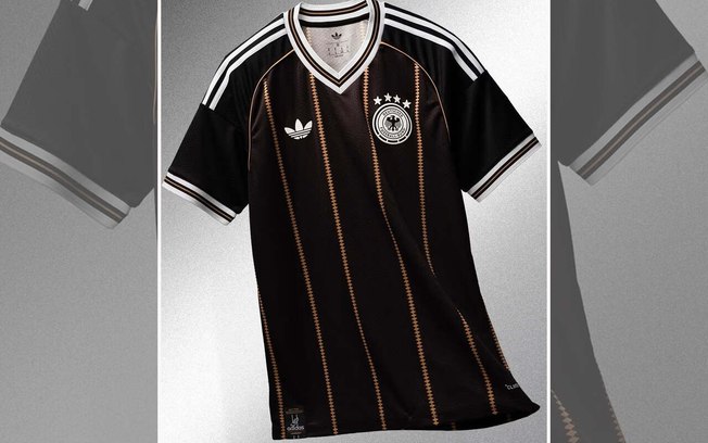 Novo uniforme da Alemanha, o última da parceria com a Adidas