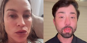 Luana Piovani se irrita e volta a atacar Rico: “Esse boçal”