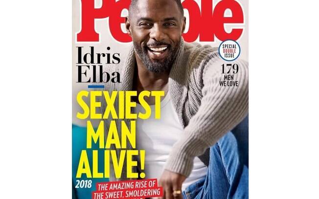 Idris Elba é eleito o homem mais sexy do mundo pela People