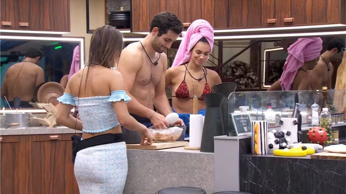 ‘BBB 24’: Matteus cozinha para sisters e Alane brinca: ‘Pai solteiro’