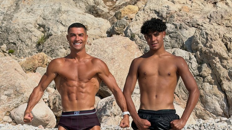 Aos 16 anos, filho de Cristiano Ronaldo impressiona pela altura