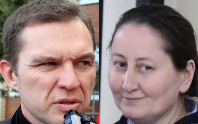 Os jornalistas Andrzej Poczobut e Mzia Amaghlobeli: Os jornalistas Andrzej Poczobut e Mzia Amaghlobeli: