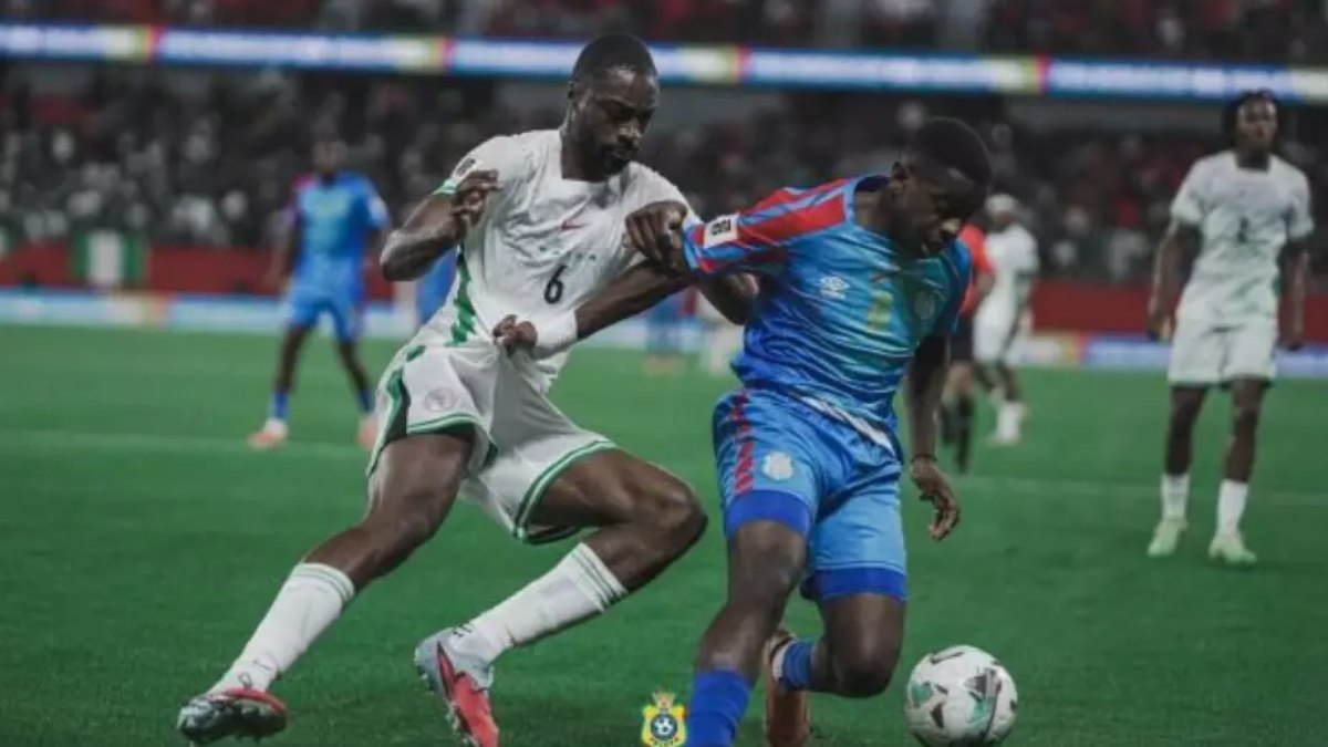 Nigéria e RD Congo empataram por 1 a 1 no tempo normal Nigéria e RD Congo empataram por 1 a 1 no tempo normal