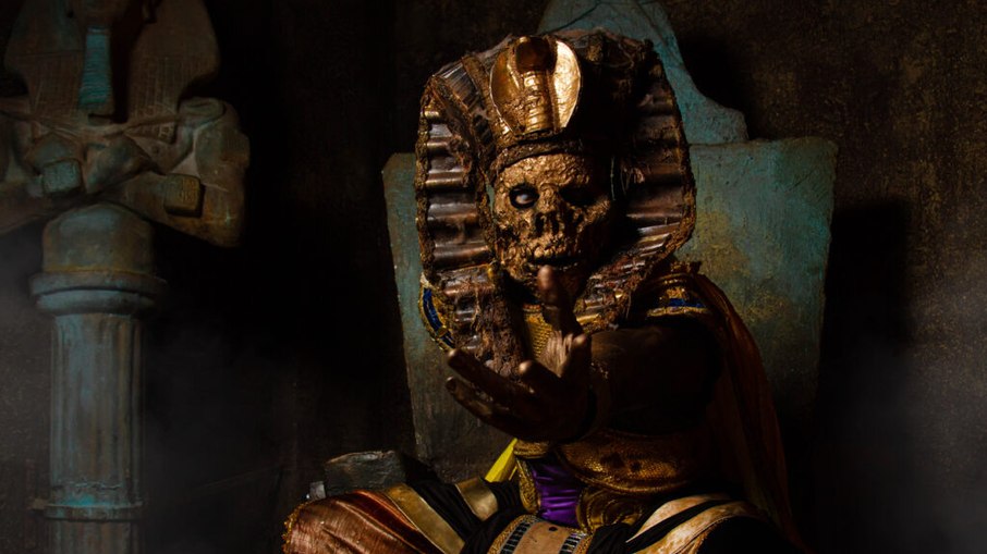 Katakumb, atração da região Mistery, do Hopi Hari.