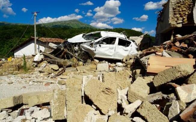 Terremoto em Amatrice destruiu a cidade em 2016