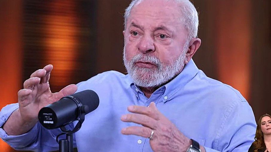 Presidente Luiz Inácio Lula da Silva (PT) no programa Conversa com o Presidente