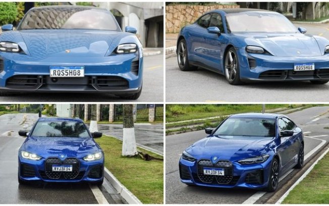 BMW i4 M50 x Porsche Taycan Turbo S: qual é o melhor elétrico?