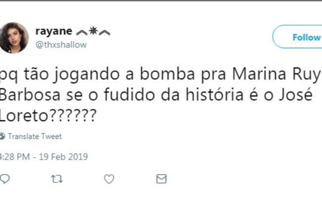 Marina Ruy Barbosa é assunto mais comentado do Twitter