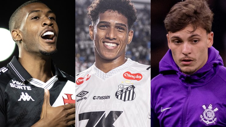 9 talentos Sub-20 que brilharam no Brasileirão 2025