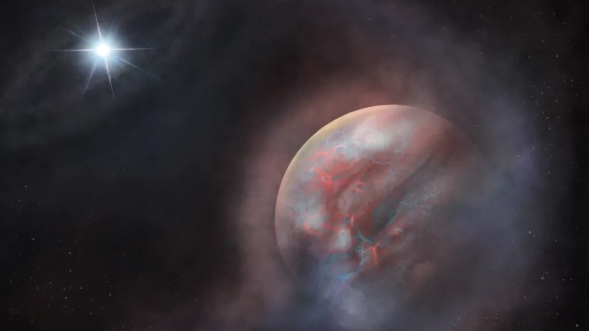 Planeta “fênix” nasce das cinzas de estrela
morta