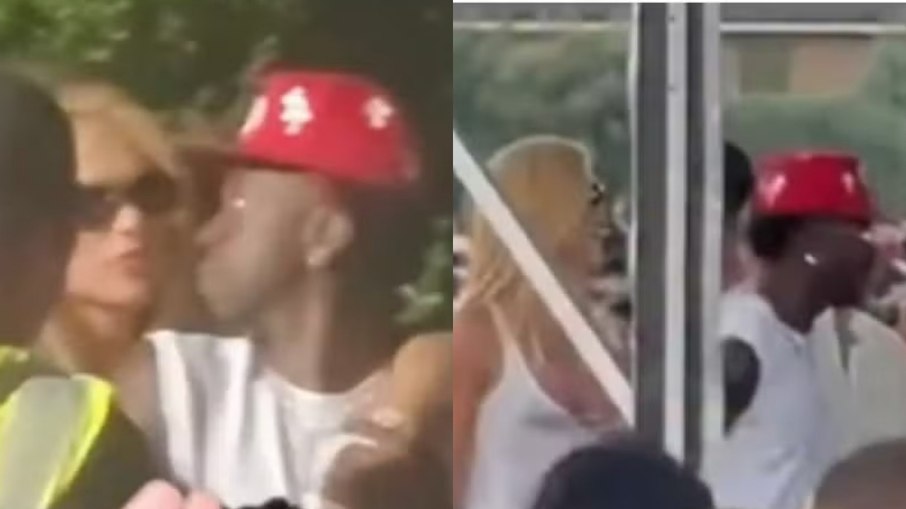 Virginia Fonseca e Vini Jr em show na Itália