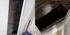 Traficante usa passagem secreta para fugir da polícia no Vidigal