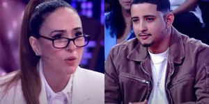 Tata Werneck emociona motoboy que achou carteira do seu pai