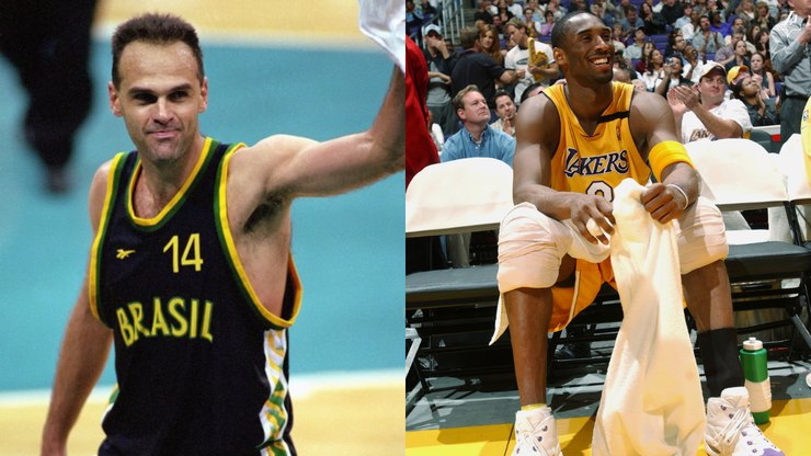 Oscar Schmidt era ídolo de Kobe Bryant, astro da NBA