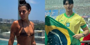 Ana Castela leva cantada de famoso coreano após posar de biquíni