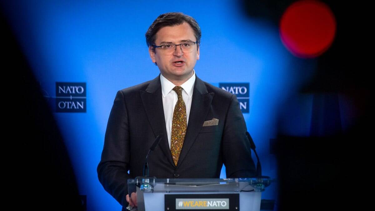 Ministro das Relações Exteriores da Ucrânia, Dmytro Kuleba