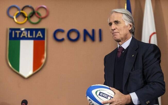 O presidente do Comitê Nacional Olímpico Italiano, Giovanni Malagò, anunciou a candidatura tripla da Itália aos Jogos de Invernos de 2026