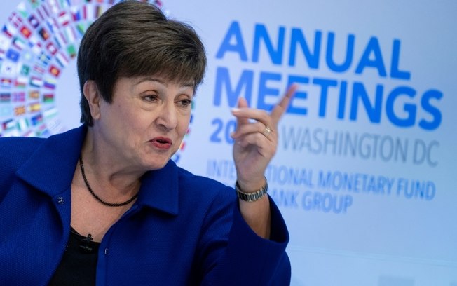 A diretora-gerente do FMI, Kristalina Georgieva, disse estar 