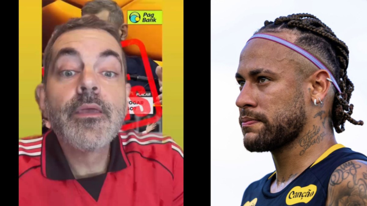 Papparazzo Rubro-Negro e Neymar se alfinetaram nas redes sociais Papparazzo Rubro-Negro e Neymar se alfinetaram nas redes sociais