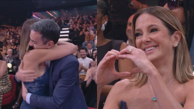 Cesar Tralli leva Ticiane Pinheiro às lágrimas durante programa ao vivo na Globo