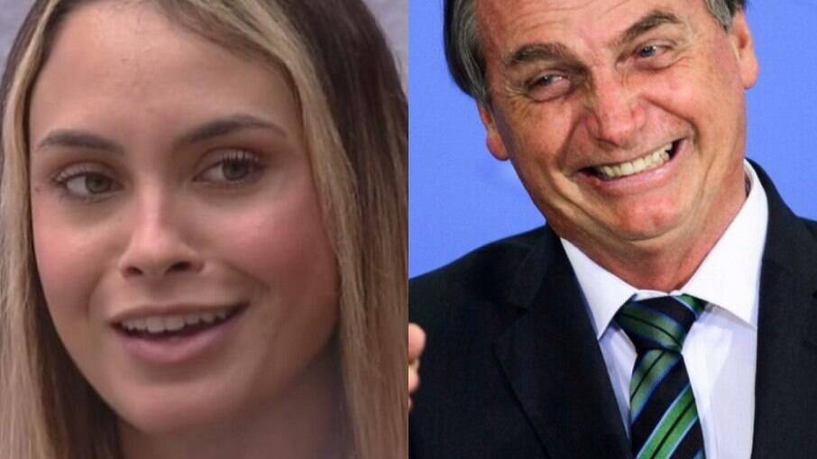 Sarah e Bolsonaro
