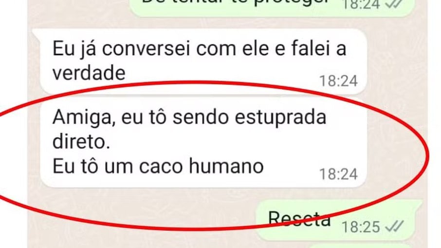 Delegada Juliana Domingues envia mensagem para amiga afirmando estar sendo estuprada pelo marido 