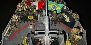 Operação apreende 14 toneladas de skunk na fronteira amazônica