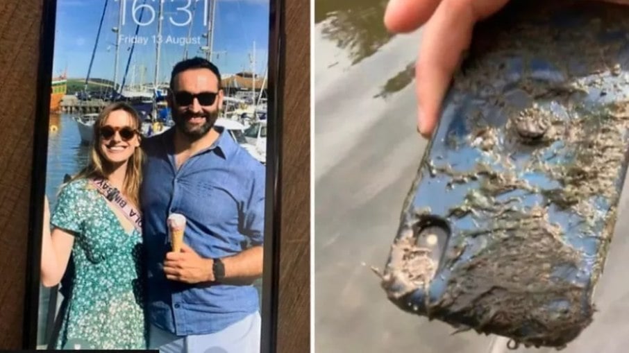 iPhone foi encontrado em lago 10 meses após ser perdido