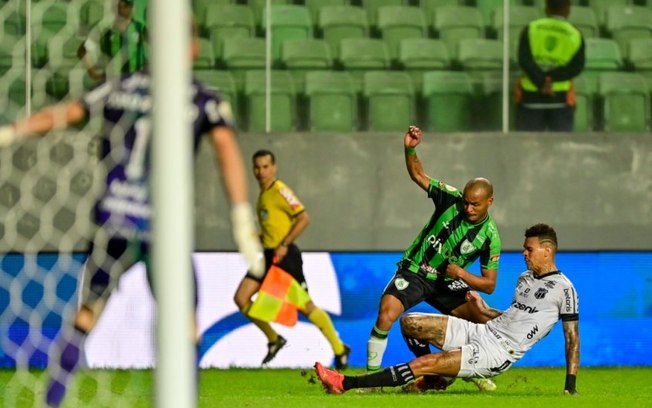 América-MG perde invencibilidade em casa no Brasileirão