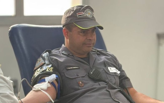 Policiais de São Carlos doam sangue e reforçam compromisso com a vida