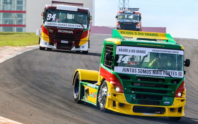 Pilotos de Fórmula Truck abrem mão de patrocínios para ajuda