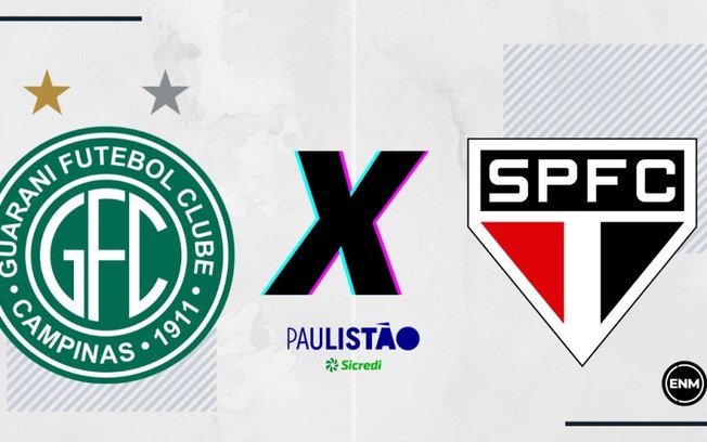 Guarani x São Paulo: prováveis escalações, desfalques, retrospecto, onde assistir, arbitragem e palpites