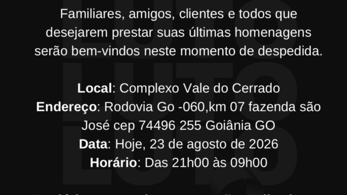 Nota da empresa fundada por Wilker