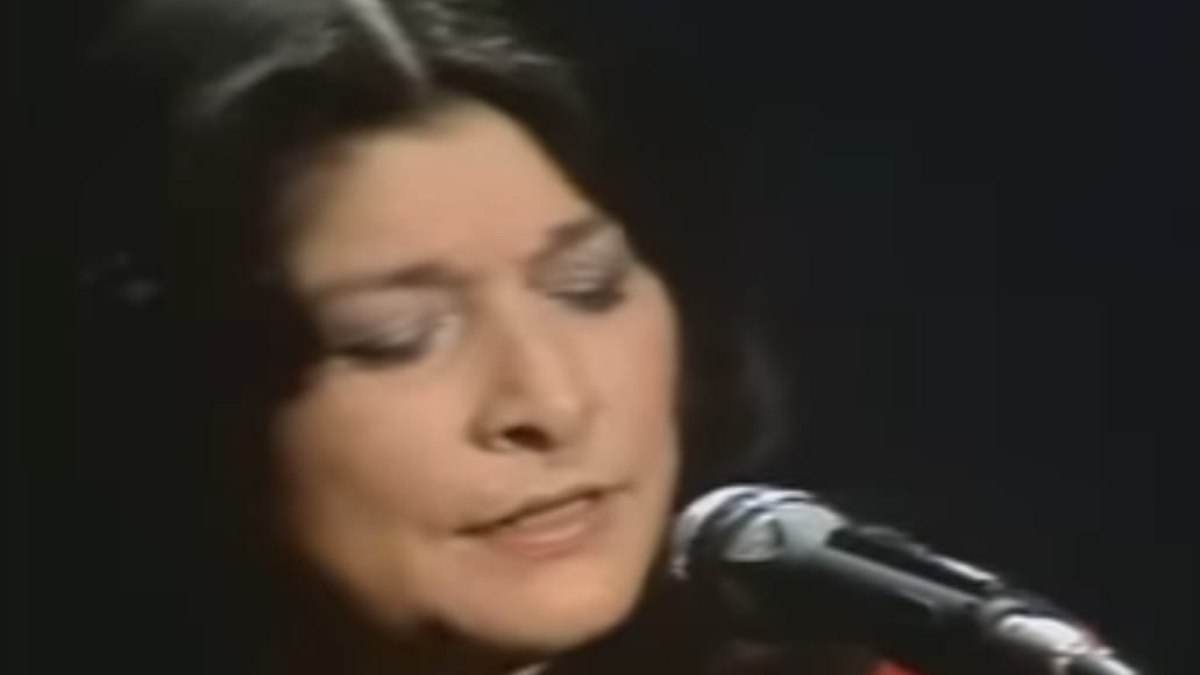 A cantora argentina Mercedes Sosa