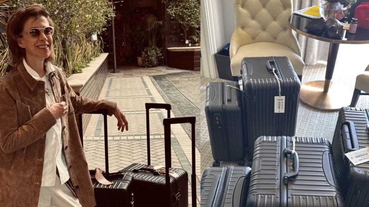 Fernanda Torres embarca de férias com malas de luxo avaliadas em R$ 52 mil Fernanda Torres embarca de férias com malas de luxo avaliadas em R$ 52 mil